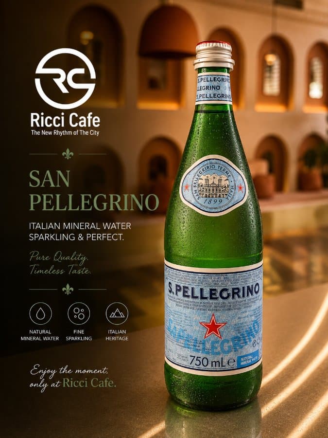 S.Pellegrino Sparkling Natural Mineral Water 750ml