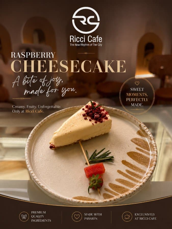 Cheesecake with Raspberry
