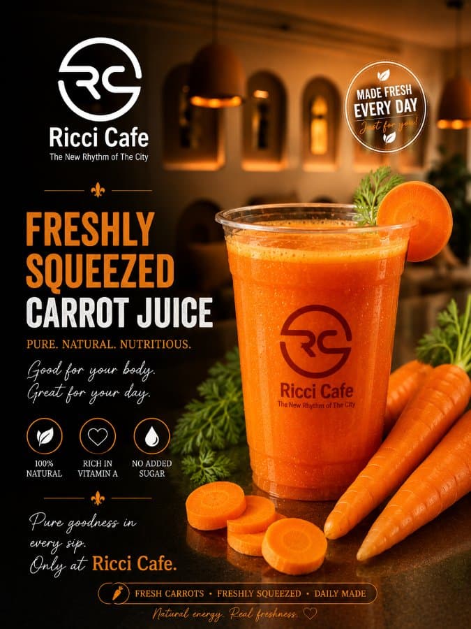 Fresh Carrot Juice